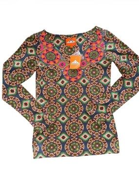 Pia Pauro XS Beaded Sequin Bohemian Made in India Top New GORGEOUS!
